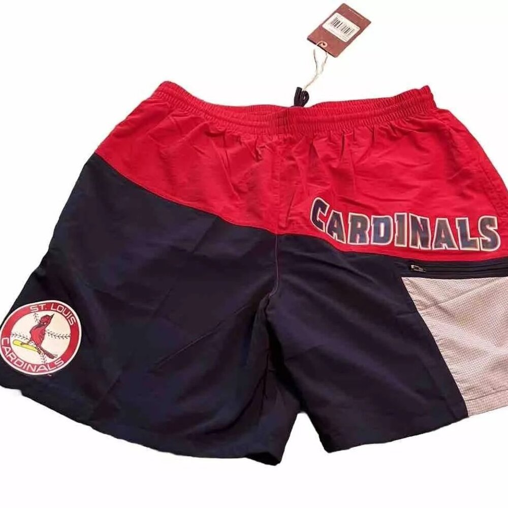Mitchell & Ness St Louis Cardinals Utility Shorts NWT Sz 2XL